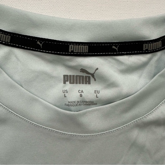 Puma Men's Long Sleeve Tee Size L - Picture 6 of 16